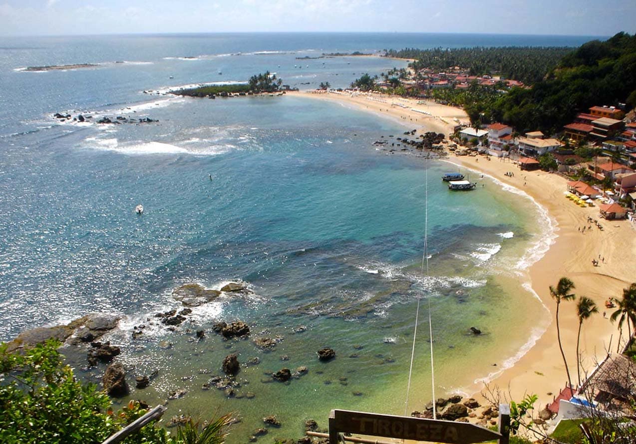 Morro de São Paulo, Ilha de Tinharé, Bahia - Praias para viajar no Réveillon