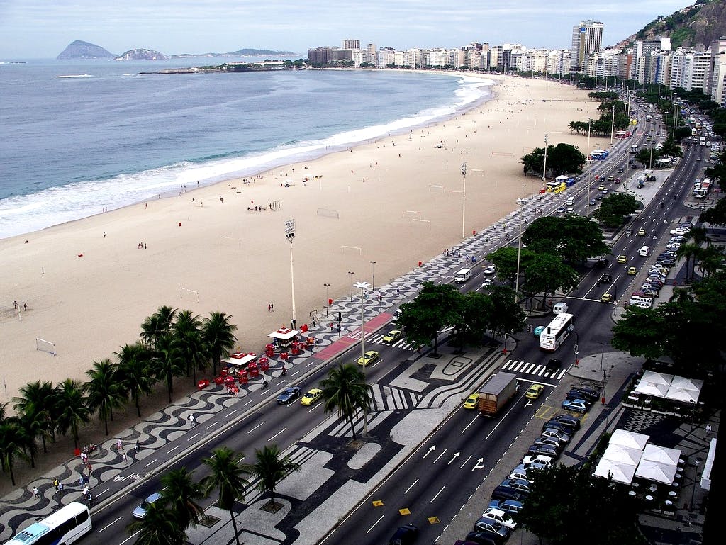 Copacabana, Rio de Janeiro, RJ - Praias para viajar no Réveillon